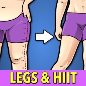 20-Minute Legs & HIIT Workout to Lose Weight