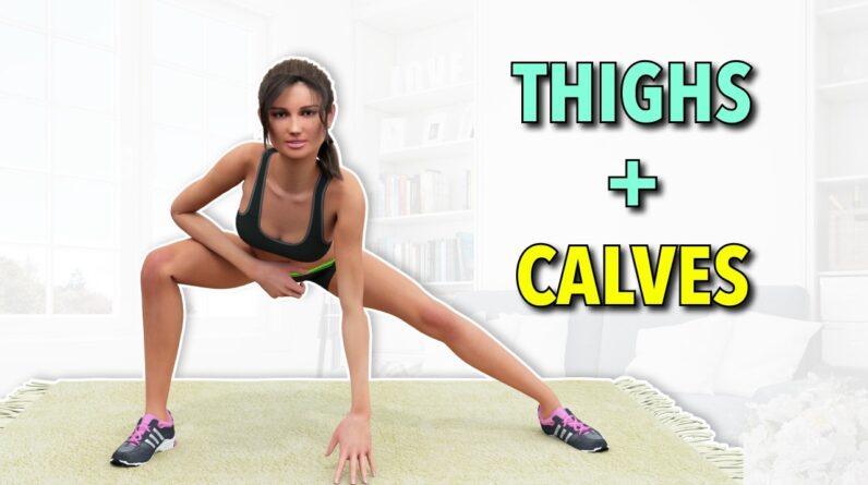 30 Min Leg Workout To shape Your Thighs and Calves