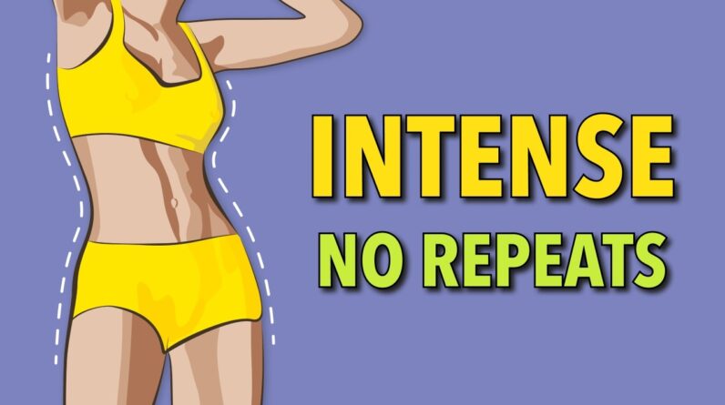 40-Minute Weight Loss Marathon - Full-Body Intense Workout, No repeats