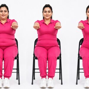 Burn Belly Fat While Sitting - Just 1 MIN a Day