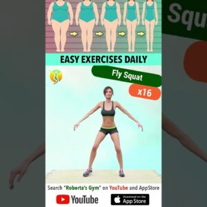 #lowimpact #dailyexercises to Reach 30% #bodyfat (for women) @RobertasGym #weightloss #homeworkout