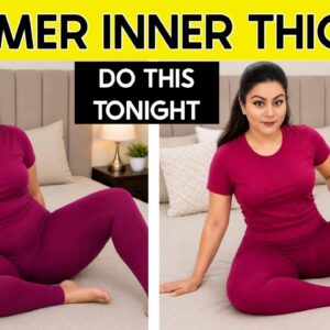 Do This Tonight | 5 Min Inner Thigh Exercise On Your Bed