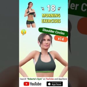 Do These 18 #easyexercises #everymorning #stretchingworkout @RobertasGym #weightloss #homeworkout