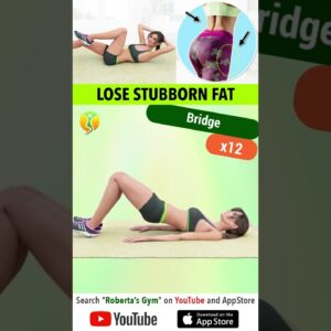 #matworkout to Lose #stubbornfat - #lovehandles & #thighs @RobertasGym   #homeworkout #weightloss
