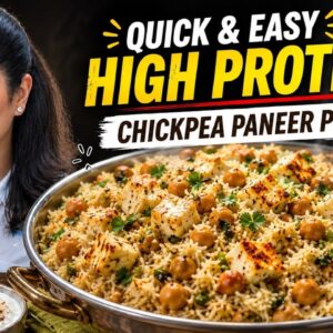 Quick High Protein One- Pot Veg Pulao ❤️ Healthy Lunch & Dinner Recipe