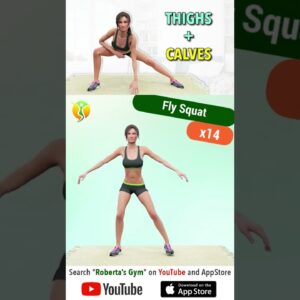30 Min #legworkout To shape Your #thighs and #calves @RobertasGym  #weightloss #homeworkout