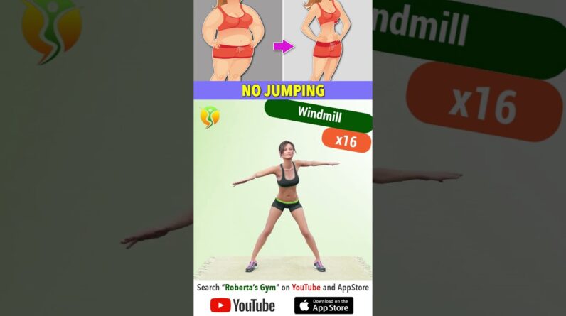14 #bestexercises (#nojumping) To #loseweight At Home (2 rounds)  @RobertasGym  #weightloss