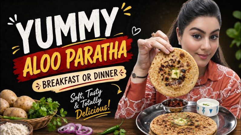 Instant Aloo Paratha Recipe ❤️ Yummy Breakfast Or Dinner
