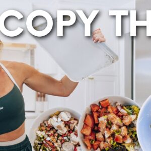 the EASIEST Meal Prep for Fat Loss (crispy chicken + 5 new meals)