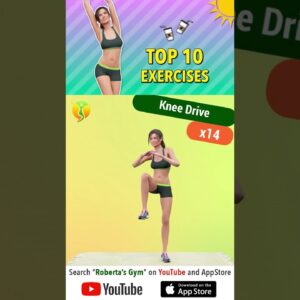 #top10 #exercises to #energizeyourday and #burncalories @RobertasGym  #homeworkout #weightloss