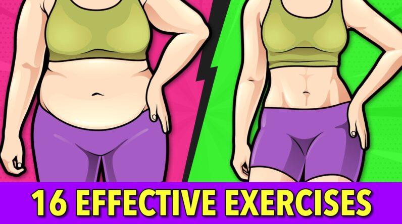 16 Effective Exercises to Burn Belly Fat That Will Help You Lose Weight