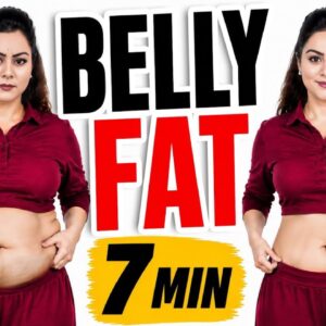 7 Min Belly Fat Workout That Actually Works (No Jumping)