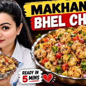 Craving Something Crunchy? Try This Healthy Makhana Bhel Recipe!