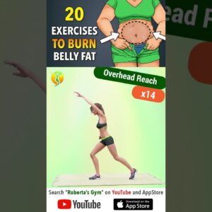 #burnbellyfat Faster with These 20 #Powerful #exercises #athome @RobertasGym  #homeworkout