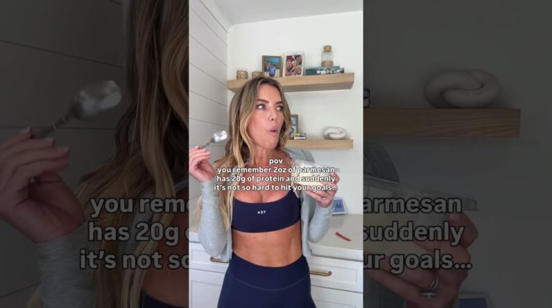 how I eat Parmesan to to lose fat and hit my protein goals