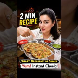 Instant Chilla ❤️ Healthy Breakfast Or Dinner Recipe