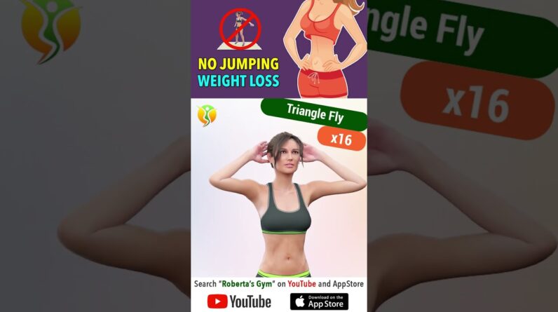 Do This To #loseweight - #nojumpingworkout @RobertasGym  #homeworkout #weightloss #fitness