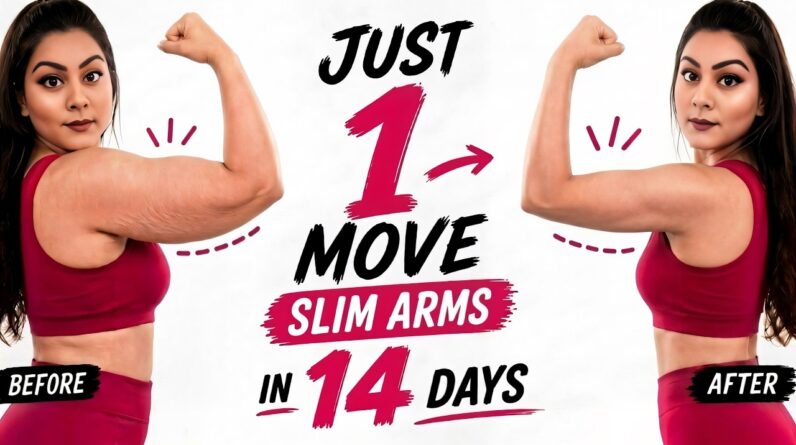 Flabby Arms? ❤️ Just 1 Easy Exercise To Reduce Arm Fat In 14 Days