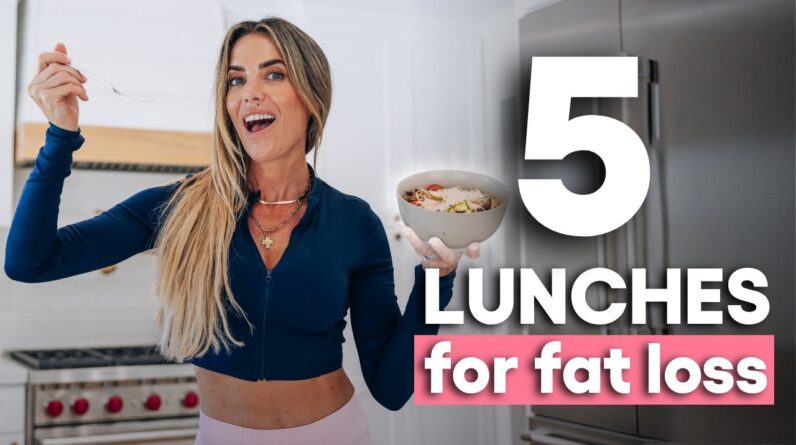 The ONLY 5 Lunches You Need to Lose Weight (high protein low carb meals)