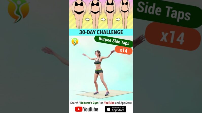 #fullbody #weightlossworkout – #30daychallenge @RobertasGym #homeworkout #weightloss #fitness