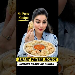 Healthy Paneer Momos ❤️ No Maida - No Oil -  Healthy Snack Recipe