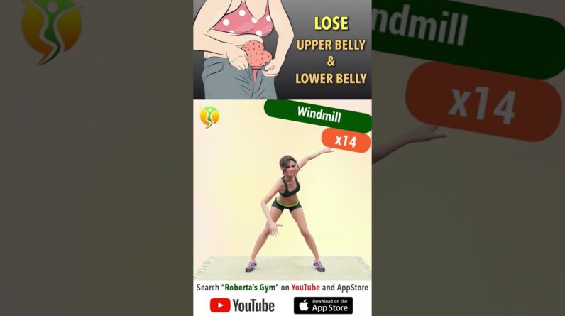30-Min #lowerbellyfat and Upper #bellyfatloss #workout @RobertasGym  #homeworkout #weightloss