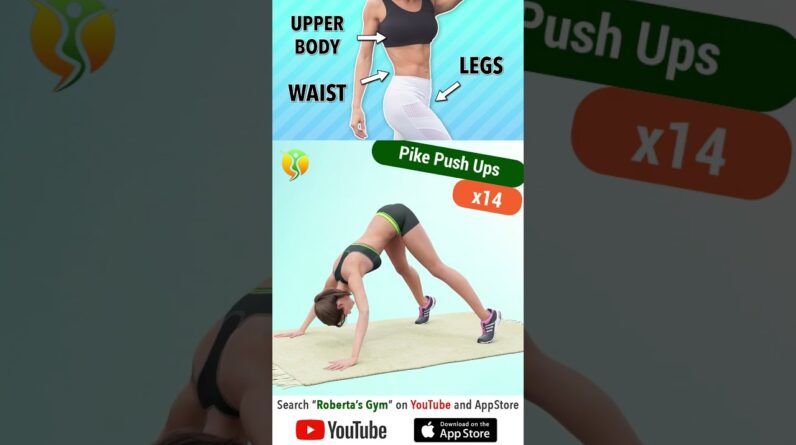 17 #Intensive #exercises - #legs , #Waist and #upperbody  @RobertasGym #weightloss #homeworkout