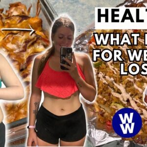 What I Eat In A Day For WEIGHT LOSS | WeightWatchers Points | BBQ Chicken Pizza, Garden Update