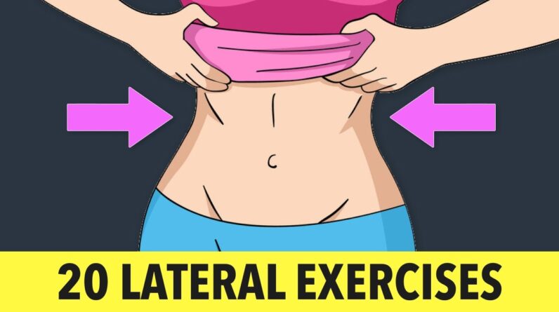 20 Exercises to Lose Side Fat, Tone Lateral Abs and Get Slim Waist