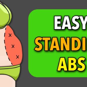 30-Min Easy Standing Abs Workout to Lose Belly Fat