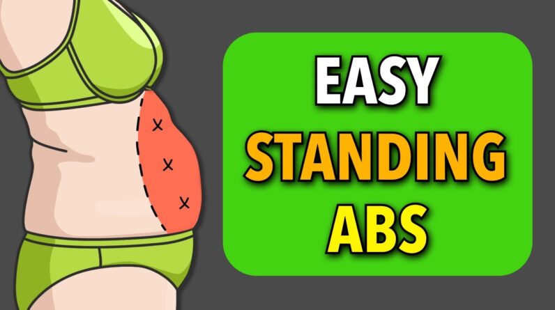 30-Min Easy Standing Abs Workout to Lose Belly Fat