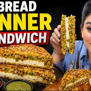 Perfect Paneer Sandwich Made Without Bread | Your Healthy Breakfast or Dinner