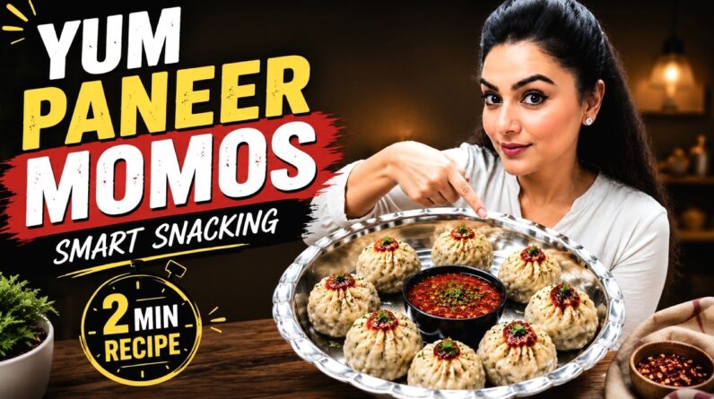 I Love Making These NO- MAIDA Paneer Momos At Home ❤️ So Healthy & So Tasty