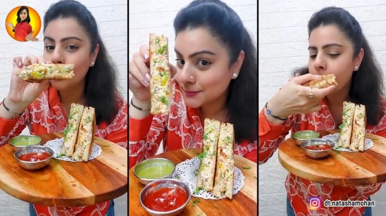 Quick Grilled High Protein Sandwich For Breakfast | Healthy और Tasty दोनों