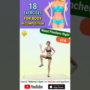 18 #exercises for #belly #legs and #hips : #fullbody #recomposition @RobertasGym #homeworkout