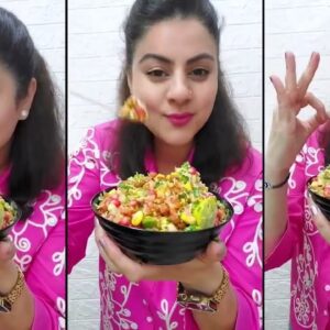Craving Chaat ? Try This Chatpati Market Style Protein Chaat ❤️ Tasty & Tangy