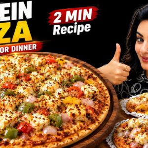 Try This High Protein Healthy Pizza Once 😍 You Will Forget Your Favourite Pizza