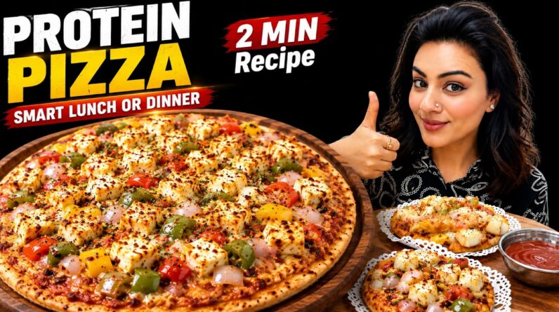 Try This High Protein Healthy Pizza Once 😍 You Will Forget Your Favourite Pizza
