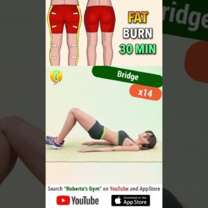 #30min #friday #legworkout  – #fatburningexercises ⁩@RobertasGym  #homeworkout #weightloss