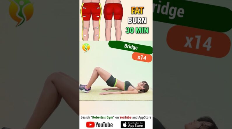 #30min #friday #legworkout  – #fatburningexercises ⁩@RobertasGym  #homeworkout #weightloss