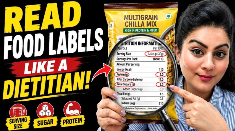Read Food Labels In 2 Mins Like A Dietitian | Junk or Healthy