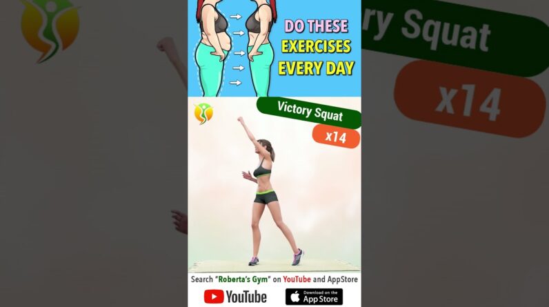 Lose #FullBodyFat Without Leaving Home – #exerciseeveryday @RobertasGym #homeworkout #weightloss