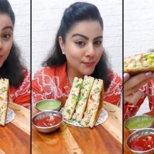 My Favourite Veg High Protein Sandwich | Healthy Breakfast Or Dinner Idea