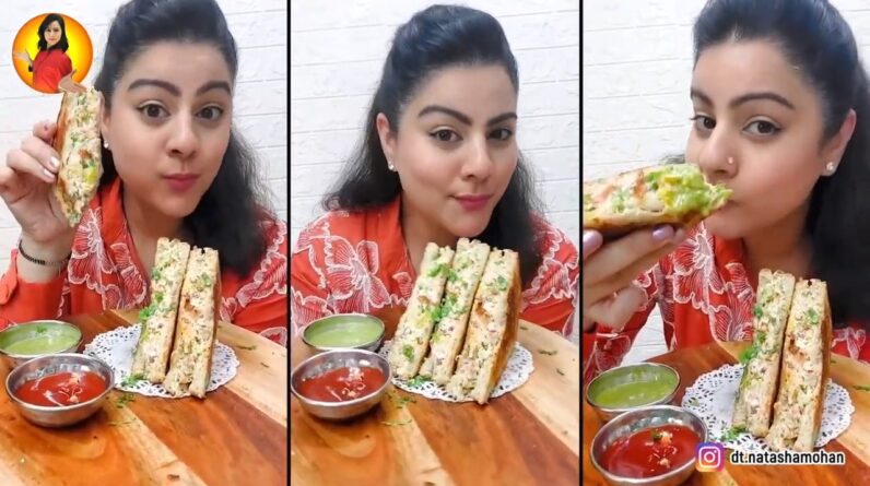 My Favourite Veg High Protein Sandwich | Healthy Breakfast Or Dinner Idea