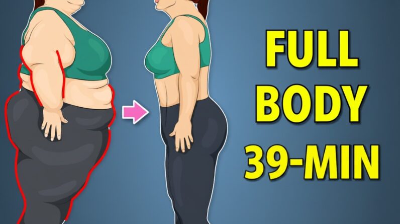39-Minute Weight Loss Workout - Full Body Exercises and Stretches