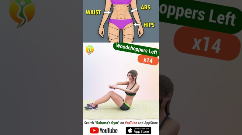 #30Minute All-Mat #exercises for an #hourglassfigure @RobertasGym  #homeworkout #weightloss