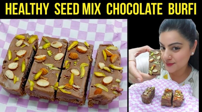Chocolate Craving? Make This Healthy Chocolate Seed-Mix Burfi in Mins