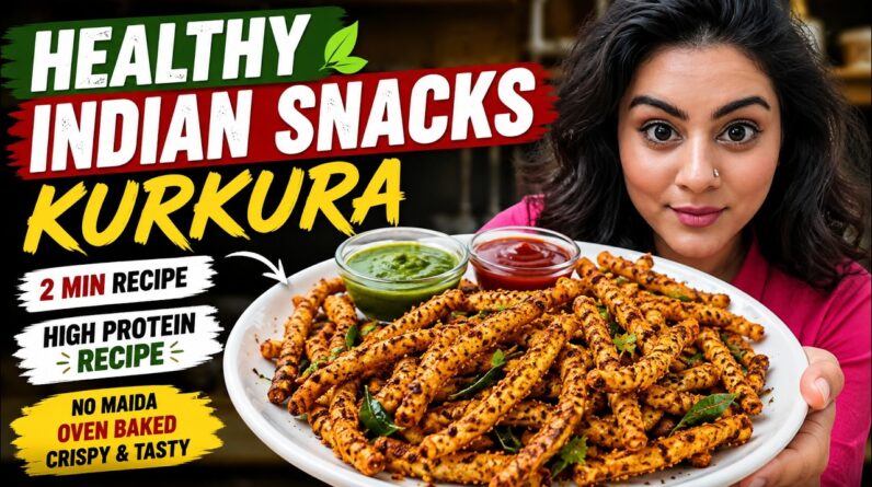 Craving Kurkure? Make This Crispy Healthy Snack at Home!