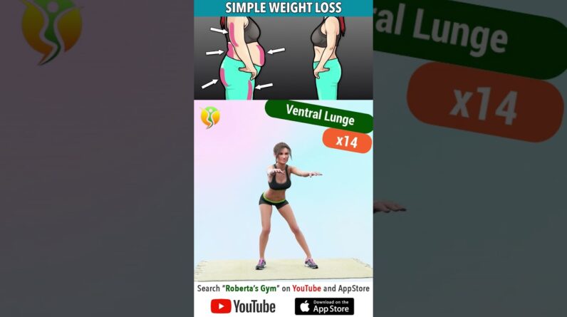 Simple #standingexercises for #weightloss to Do #athome @RobertasGym #homeworkout #weightloss
