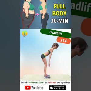 39-Minute #weightlossworkout - #fullbodyexercises and #stretches  @RobertasGym #homeworkout